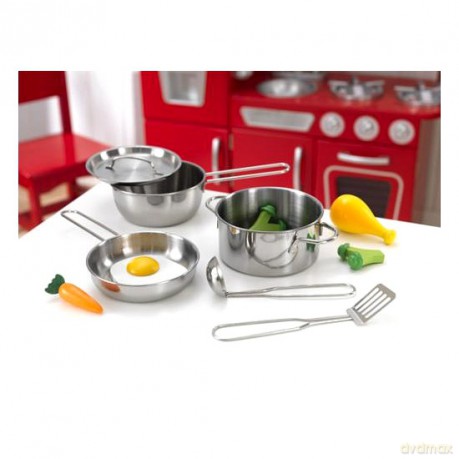 KIDKRAFT Zestaw garnków deluxe 63186 [ZABAWKA]