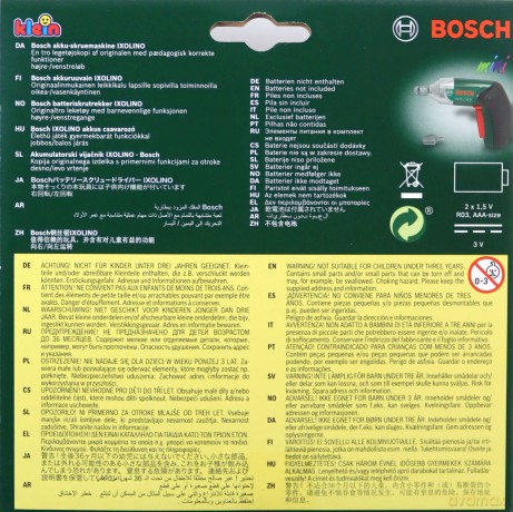 KLEIN Bosch Ixolino Wkrętarka L8602 [ZABAWKA]