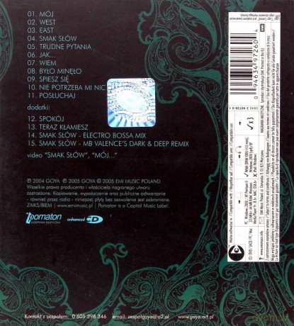 Goya: Smak słów - Edycja Specjalna [CD]