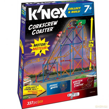 KNEX Kolejka Korkociąg 337 el. 12434 [KLOCKI]