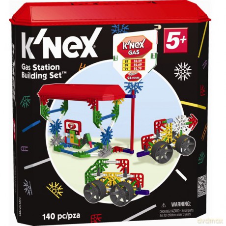 KNEX Classic Stacja benzynowa 140 el. 11317 [KLOCKI]