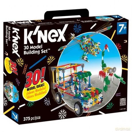 KNEX Classic 30 modeli 375 el. 11309 [KLOCKI]