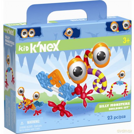 KNEX Kid Śmieszne Potwory 85022 [KLOCKI]