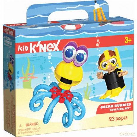 KNEX Kid Przyjaciele z oceanu 23 el. 85409 [KLOCKI]
