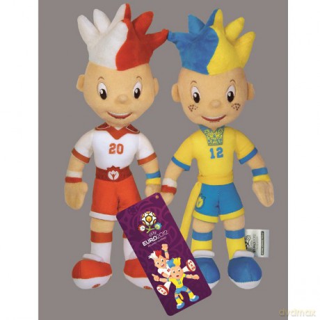 KOLOR PLUSZ Maskotki Euro 2012 30 cm 2904 [ZABAWKA]