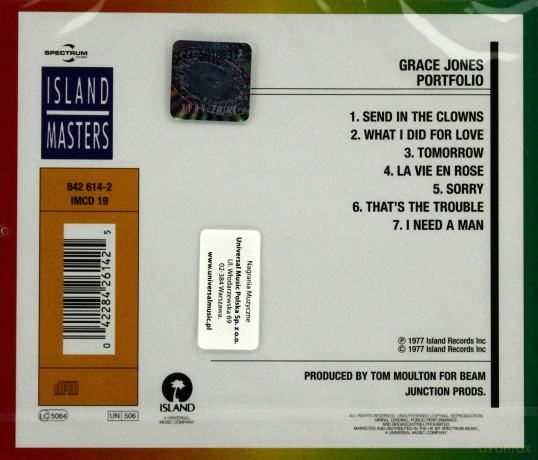 Grace Jones: Portfolio [CD]