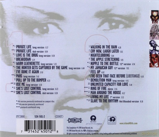 Grace Jones: Private Life [2CD]