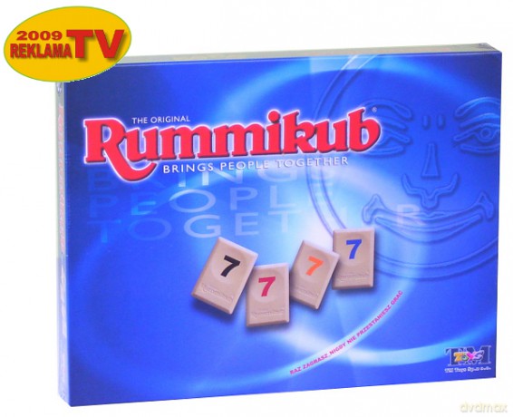 LEMADA GRA RUMMIKUB ORYGINAL 2600 [ZABAWKA]