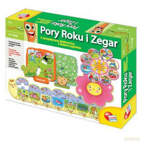 LISCIANIGIOCHI Karotka Pory roku i Zegar 38480 [GRA]