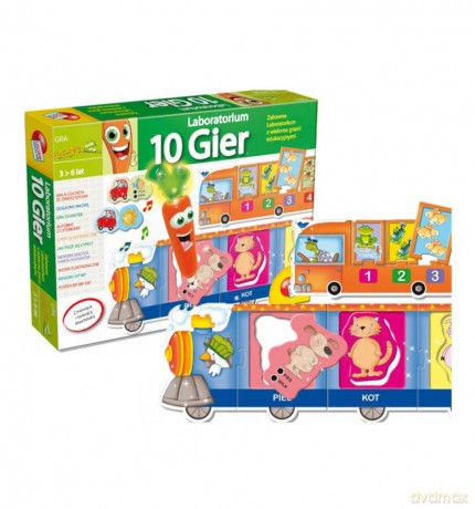 LISCIANIGIOCHI Karotka 10 Gier Laborator 34239 [GRA]