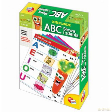 LISCIANIGIOCHI Karotka Gra ABC Słowa 38503 [GRA]