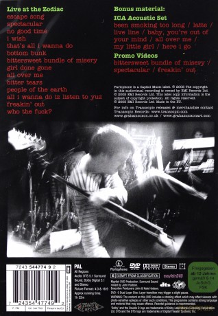 Graham Coxon: Live At Zodiac [DVD]