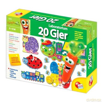 LISCIANIGIOCHI Karotka Zest.20 gier 38527 [GRA]