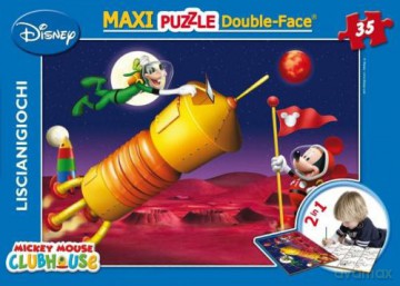 LISCIANIGIOCHI PUZZLE DWUSTRONNE MICKEY 31535 [PUZZLE]