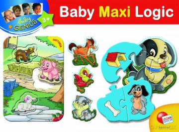 LISCIANIGIOCHI Puzzle Brawo Maxi Logic 34031 [PUZZLE]