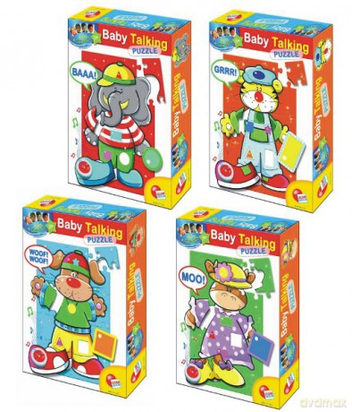 LISCIANIGIOCHI BABY GENIUS PUZZLE MÓWIĄC 30453 [PUZZLE]