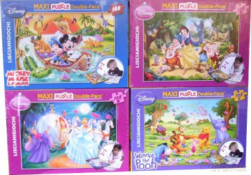 LISCIANIGIOCHI PUZZLE DWUSTRONNE 108 EL 31603 [PUZZLE]