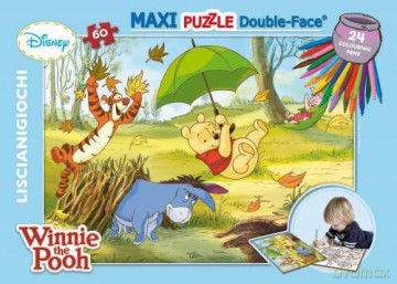 LISCIANIGIOCHI Puzzle Kubuś 60el Pisaki 33522 [PUZZLE]