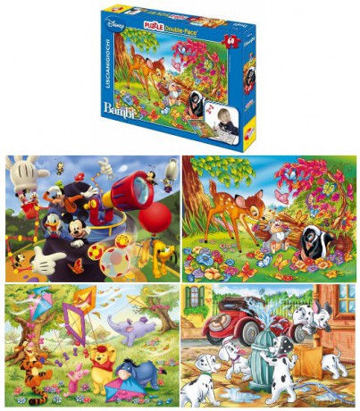 LISCIANIGIOCHI PUZZLE DWUSTRONNE DISNEY 31399 [PUZZLE]