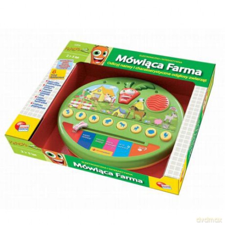 LISCIANIGIOCHI Karotka Mówiąca Farma 36820 [ZABAWKA]