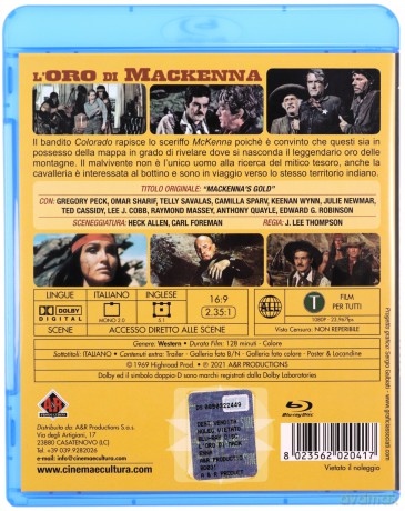 Mackenna's Gold (Złoto Mackenny) [Blu-Ray]