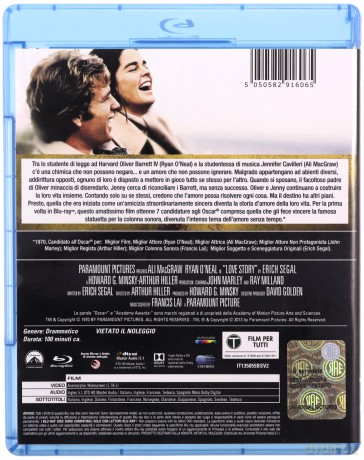 Love Story [Blu-Ray]