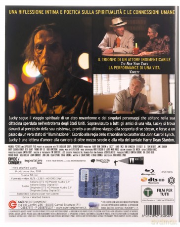 Lucky (Szczęściarz) [Blu-Ray]