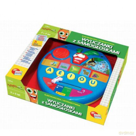 LISCIANIGIOCHI Wyliczanka z Samogłoskami 36806 [ZABAWKA]
