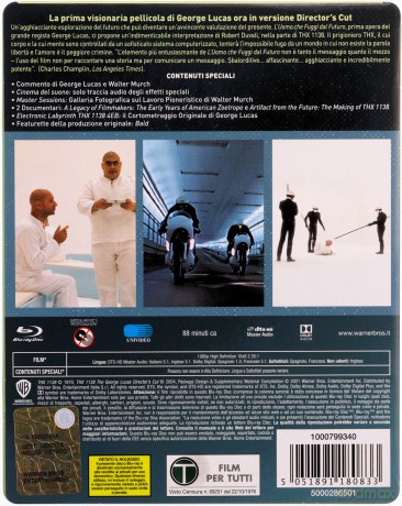 THX 1138 (steelbook) [Blu-Ray]
