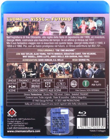 The Time Machine (Wehikuł czasu) [Blu-Ray]