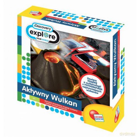 LISCIANIGIOCHI Discovery Aktywny Wulkan 38589 [ZABAWKA]