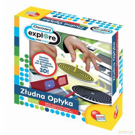 LISCIANIGIOCHI Discovery Złudna Optyka 38558 [ZABAWKA]