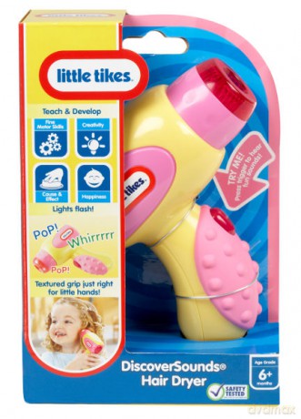 LITTLE TIKES Muzyczna Suszarka Różowa MLT614248 [ZABAWKA]