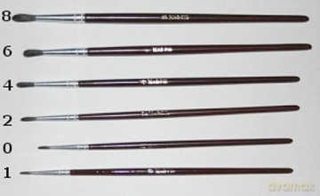 MAGPOL Pędzelek okrągły nr 1 MP1 [MODELARSTWO]