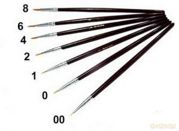 MAGPOL Pędzelek retuszerski nr 8 MP708 [MODELARSTWO]