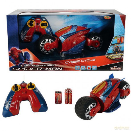 MAJORETTE Spiderman RC Cyber Motor 213089752 [ZABAWKA]