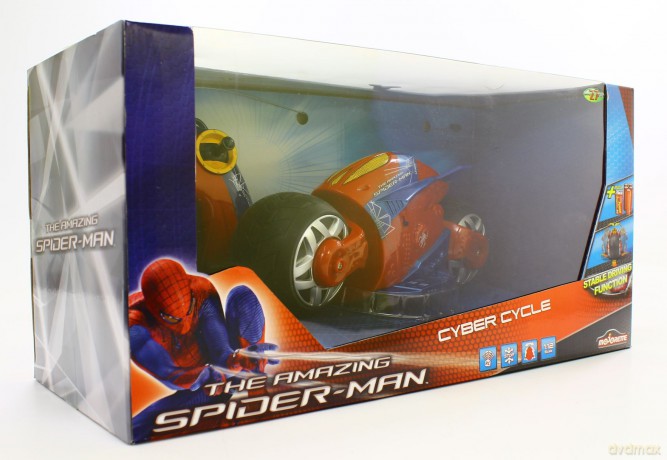 MAJORETTE Spiderman RC Cyber Motor 213089752 [ZABAWKA]
