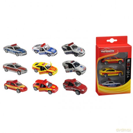 MAJORETTE Zestaw SOS 3 pack 212057260 [ZABAWKA]
