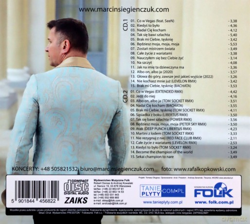 Marcin Siegińczuk: Co w Vegas to w Vegas [2CD]