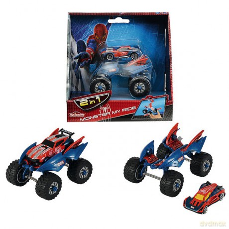 MAJORETTE Spiderman Samochody Terenowe 213089713 [ZABAWKA]