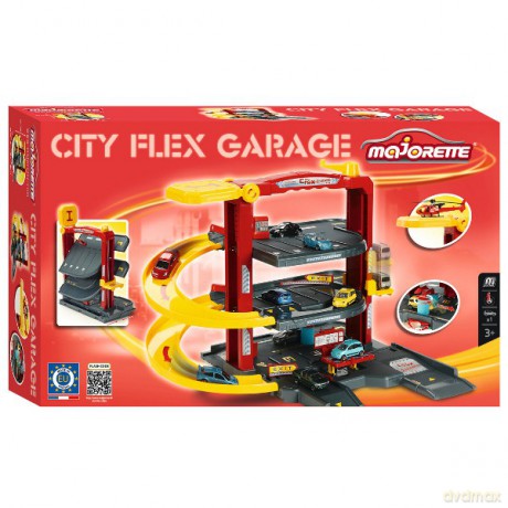 MAJORETTE Garaż City Flex 4 poziomowy 212058380 [ZABAWKA]