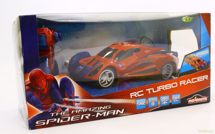 MAJORETTE Spiderman Samochód Wyścigowy 213089742 [ZABAWKA]
