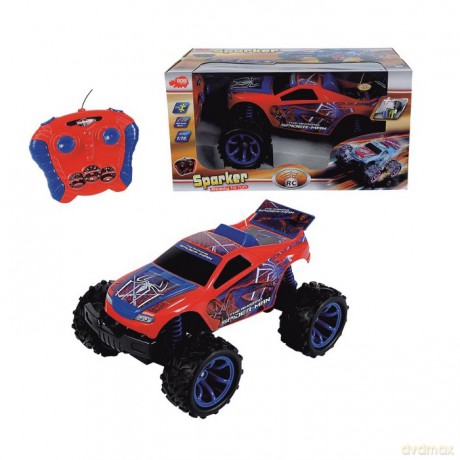 MAJORETTE Spiderman RC Sparker 213089747 [ZABAWKA]