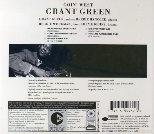 Grant Green: Sax A La Carte [CD]
