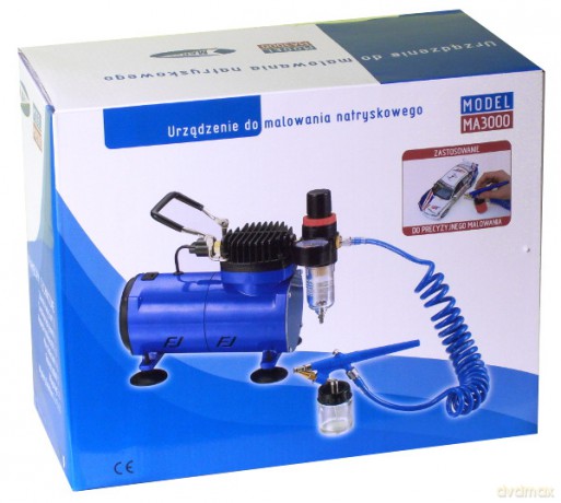 MAR Kompresor MA3000 Aerograf 0,3 mm MA3000 [MODELARSTWO]