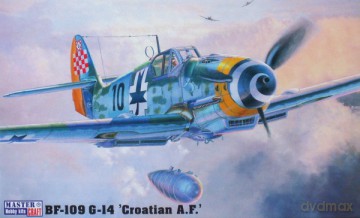 MASTERCRAFT BF109 G14 Croatian Air C-151 [MODELARSTWO]