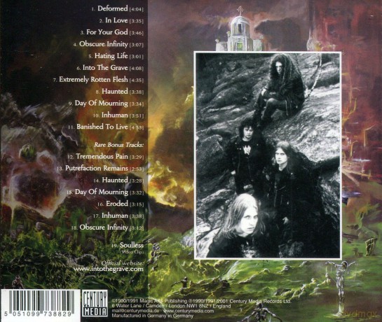 Grave: Into The Grave (Re-Issue + Rare Tracks) [CD]
