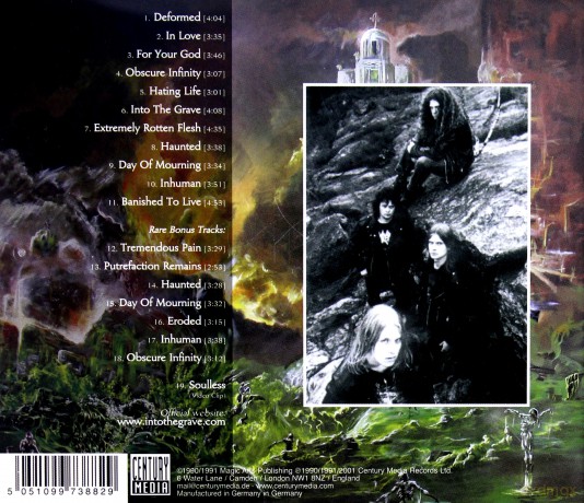 Grave: Into The Grave (Re-Issue + Rare Tracks) [CD]