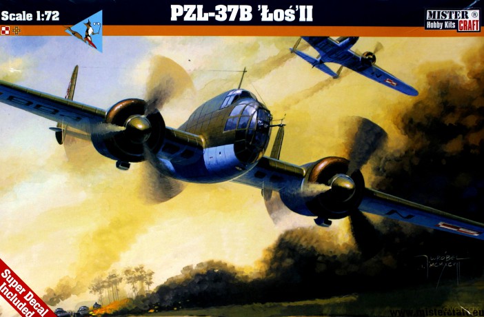 MASTERCRAFT P37B Łoś II D-8 [MODELARSTWO]