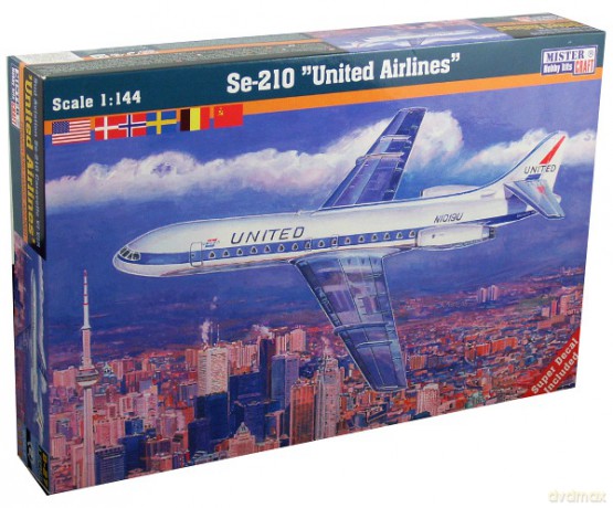 MASTERCRAFT Se210 United Airlines D-27 [MODELARSTWO]